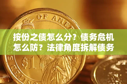 济南按份之债怎么分？债务危机怎么防？法律角度拆解债务分配与风险自保指南