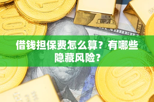 济南借钱担保费怎么算？有哪些隐藏风险？