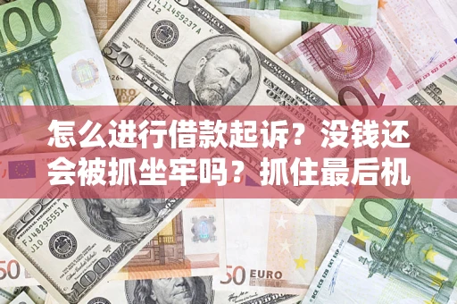 济南怎么进行借款起诉？没钱还会被抓坐牢吗？抓住最后机会！