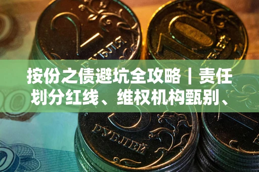 济南按份之债避坑全攻略｜责任划分红线、维权机构甄别、纠纷处理全流程拆解